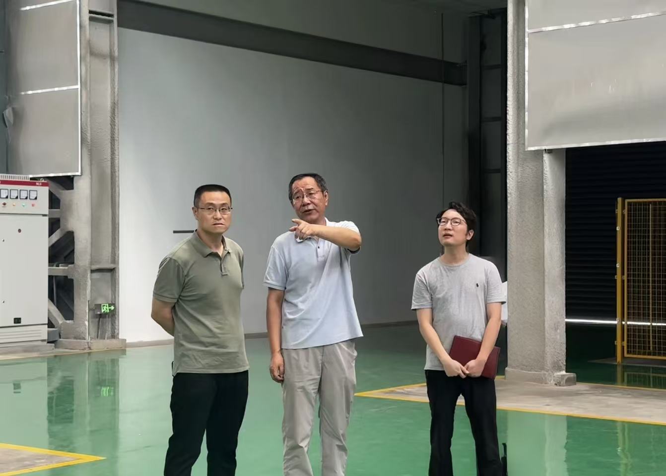 领导关怀丨德阳经开发展集团 莅临三航智造考察指导